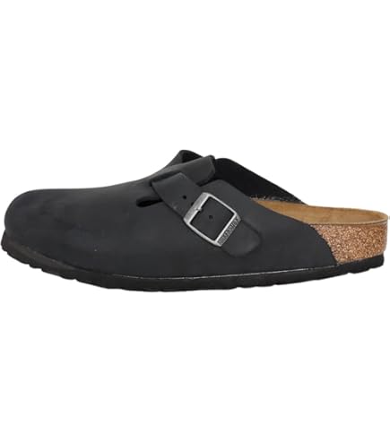 Amazon.com | Birkenstock 16654136 London Black Oiled LTR 36 | Shoes